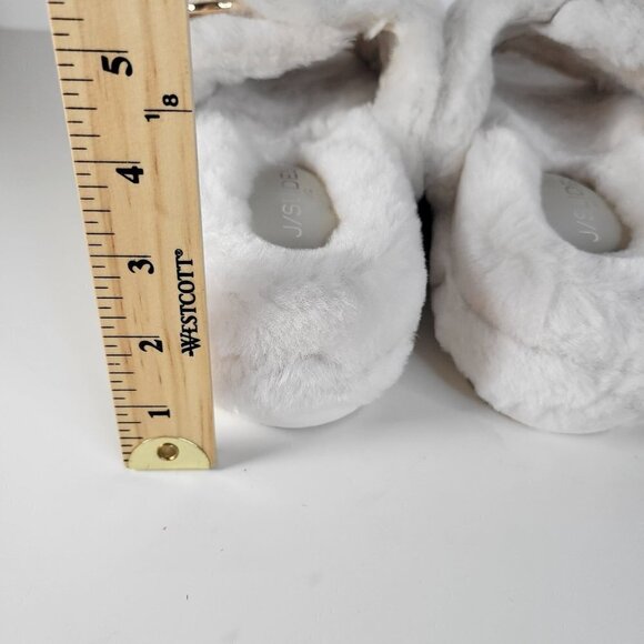 COPY - JSLIDES Shearling Slippers Natural Women Size 8 - Picture 14 of 15
